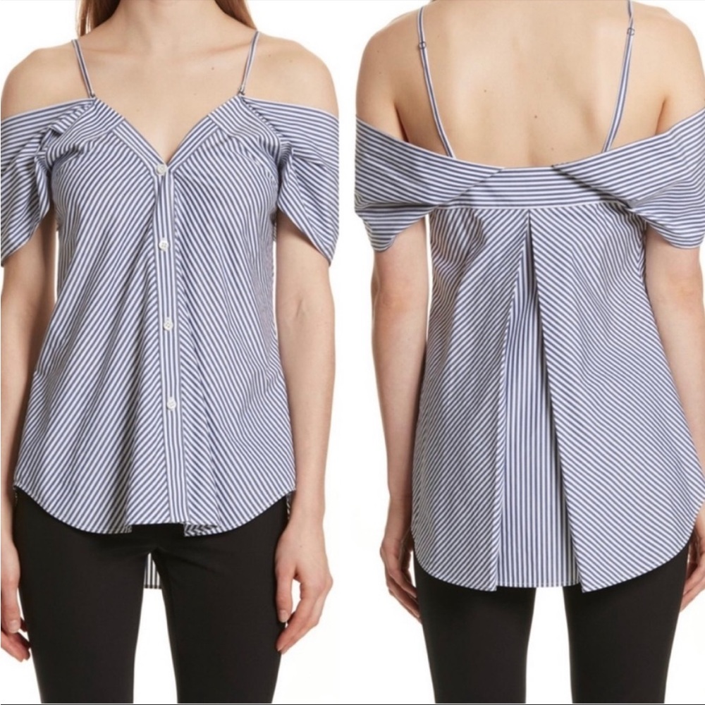 Theory Off shoulder top size P